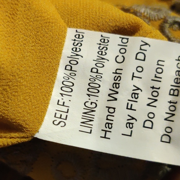 Jen's Pirate Booty Picasso Pants In Citrine Mariachi Eyelet Size Small - Picture 6 of 7